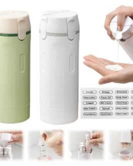 4 In 1 Travel Dispenser Portable Travel Bottles Leak Proof Leakproof Travel Container For Perfume Shampoo Conditioner Lotion