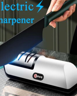 USB Rechargeable Electric Knife Sharpener Automatic Adjustable Kitchen Tool For Fast Sharpening Knives Scissors And Grinders Gadgets